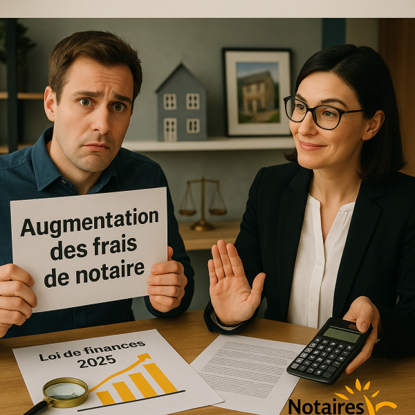 ETES VOUS CONCERNES PAR L' AUGMENTATION DES FRAIS DE NOTAIRE ?