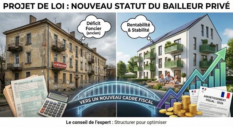 Réforme du Statut du Bailleur Privé (PLF 2026) : Vers un nouveau paradigme de l'investissement locatif ?
